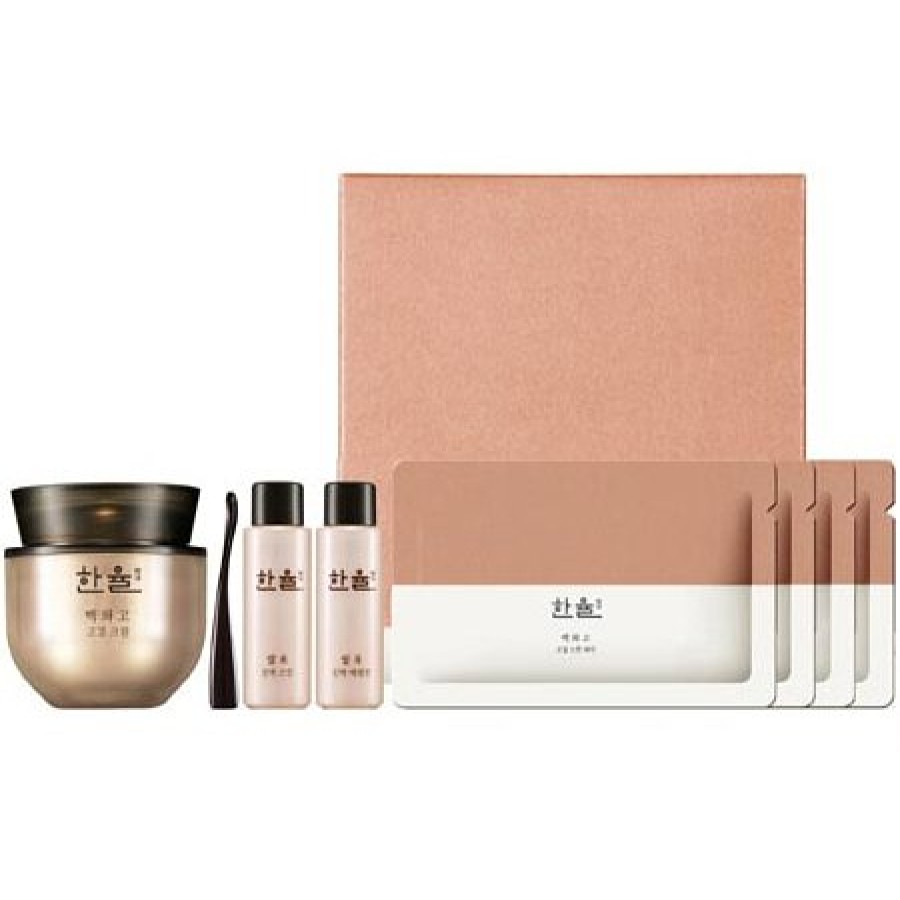 Skin Care Hanyul | Hanyul Baek Hwa Goh Silky Skin Cream Set