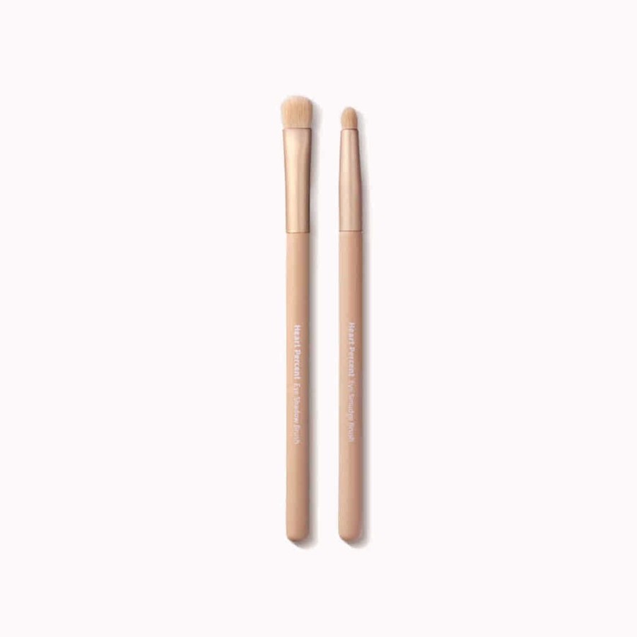 Cosmetics Heart | Heart Percent Eye Brush Duo Set