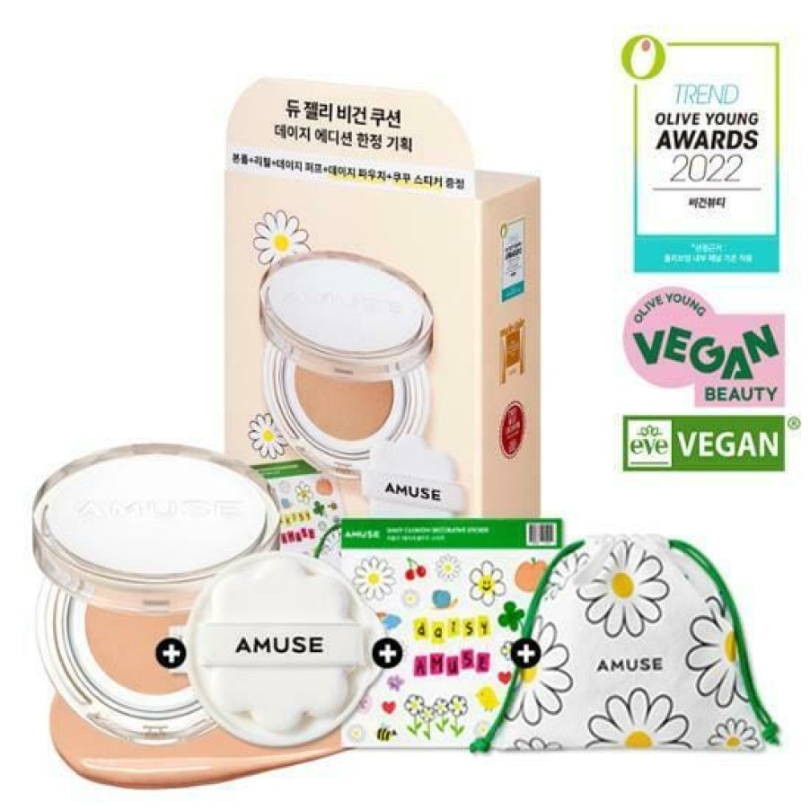 Cosmetics AMUSE | Amuse Dew Jelly Vegan Cushion Spf38 Pa+++ 15G [Daisy Li