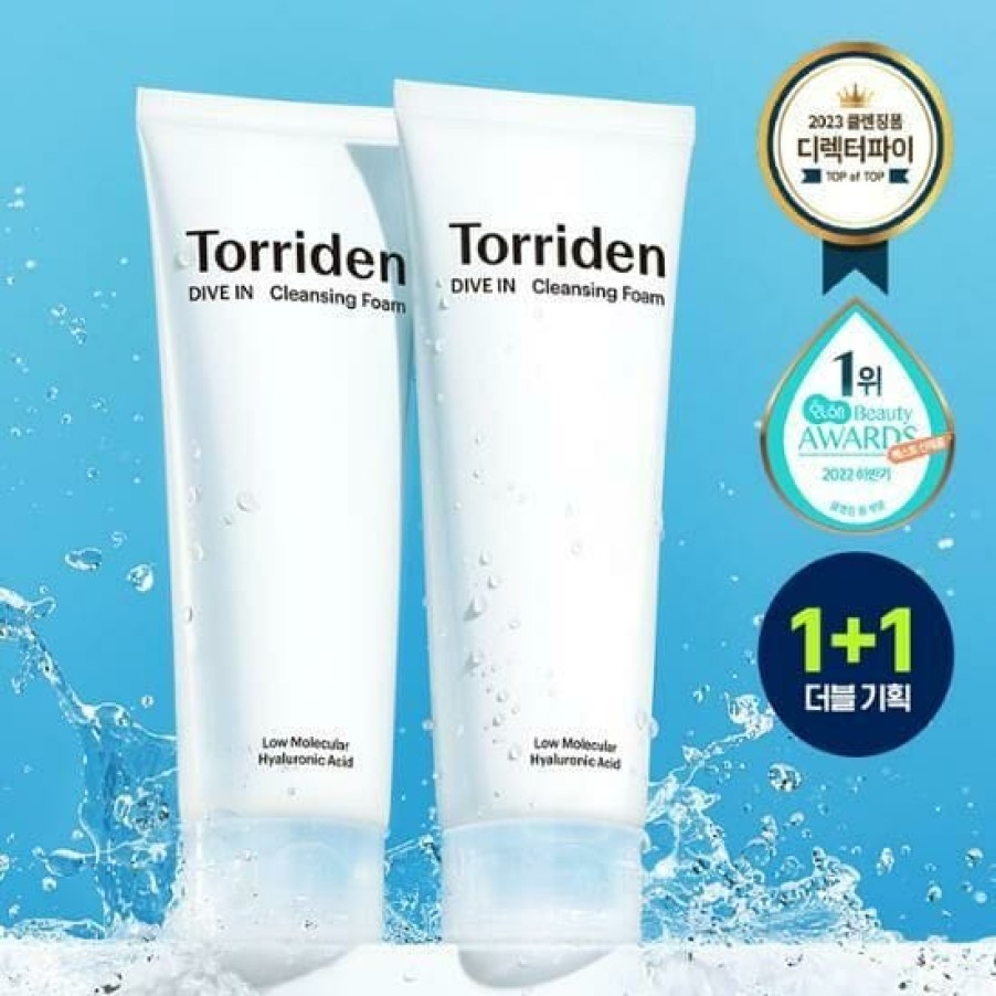 Skin Care Torriden | Torriden Dive-In Cleansing Foam 150Ml [Olive Young Doub