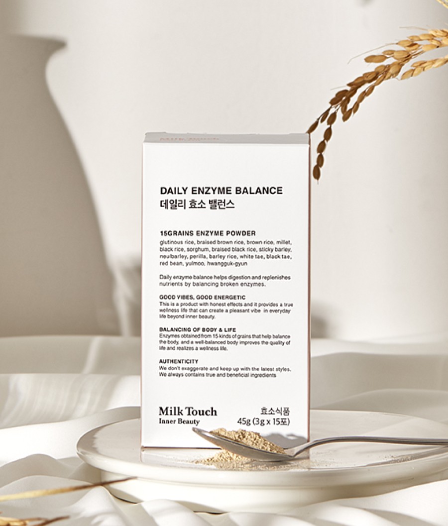 Healthy Drink Milk | Milk Touch Daily Enzyme Balance (3G X 15Packs)