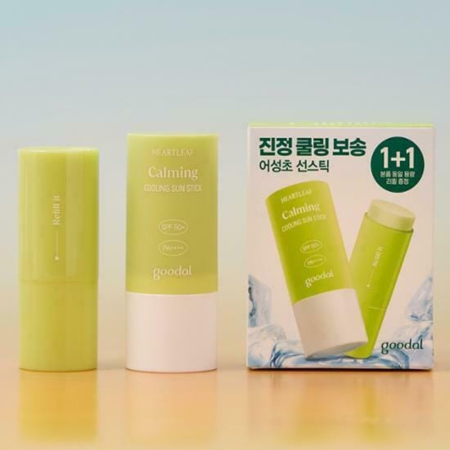 Skin Care Goodal | Goodal Heartleaf Calming Cooling Sun Stick Spf50+ Pa+++