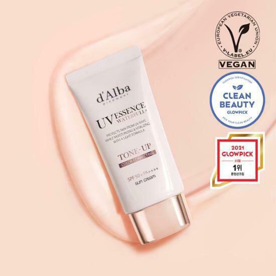 Skin Care d'Alba | D'Alba Waterfull Tone Up Uv Essence Sun Cream Spf50+ Pa