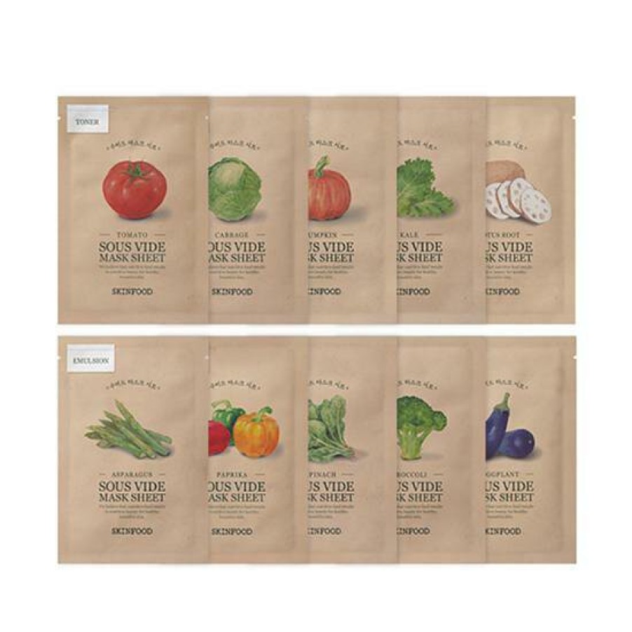 Skin Care SkinFood | Skinfood Sous Vide Mask Sheet [5Pcs]