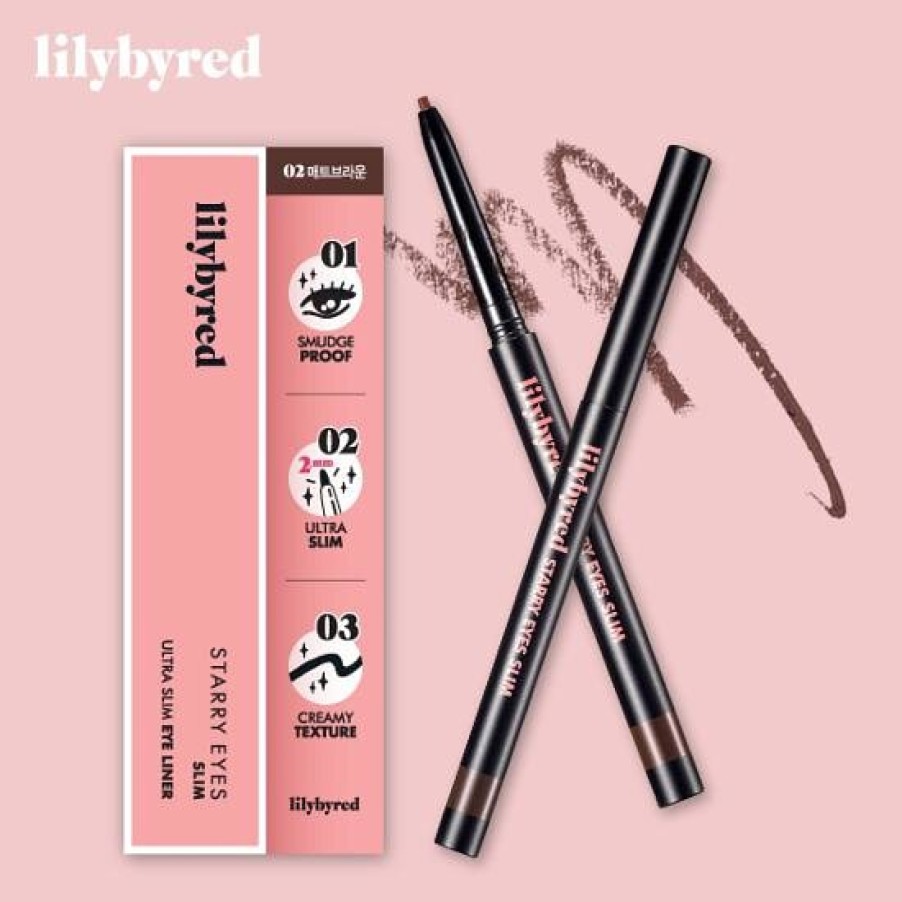 Cosmetics Lilybyred | Lilybyred Starry Eyes Am9 To Pm9 Slim Gel Eyeliner