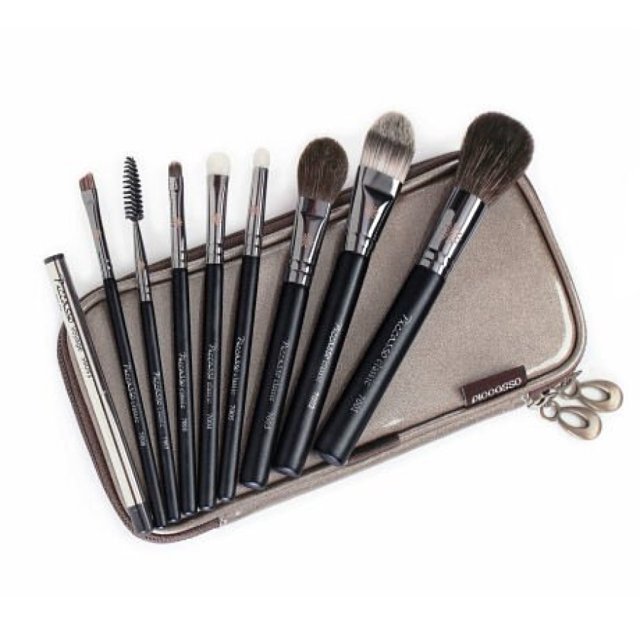 Cosmetics PICCASSO | Piccasso Minerva Gold Edition Brush Set