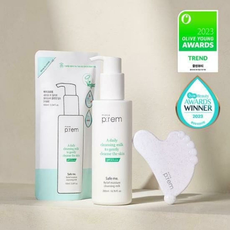 Skin Care Make | Make P:Rem Safe Me. Relief Moisture Cleansing Milk 200M