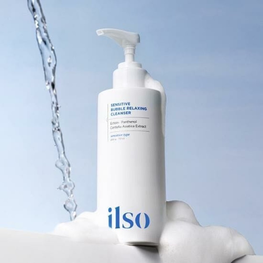 Skin Care ilso | Ilso Sensitive Bubbble Relaxing Cleanser 200G