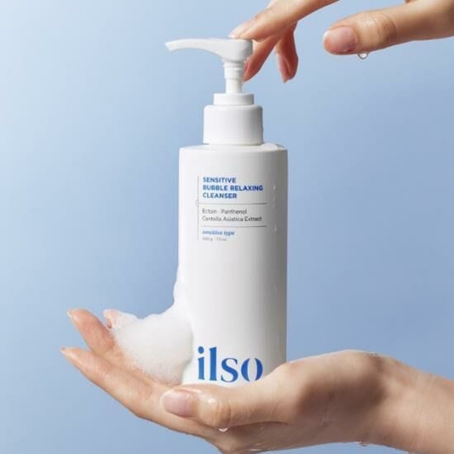 Skin Care ilso | Ilso Sensitive Bubbble Relaxing Cleanser 200G