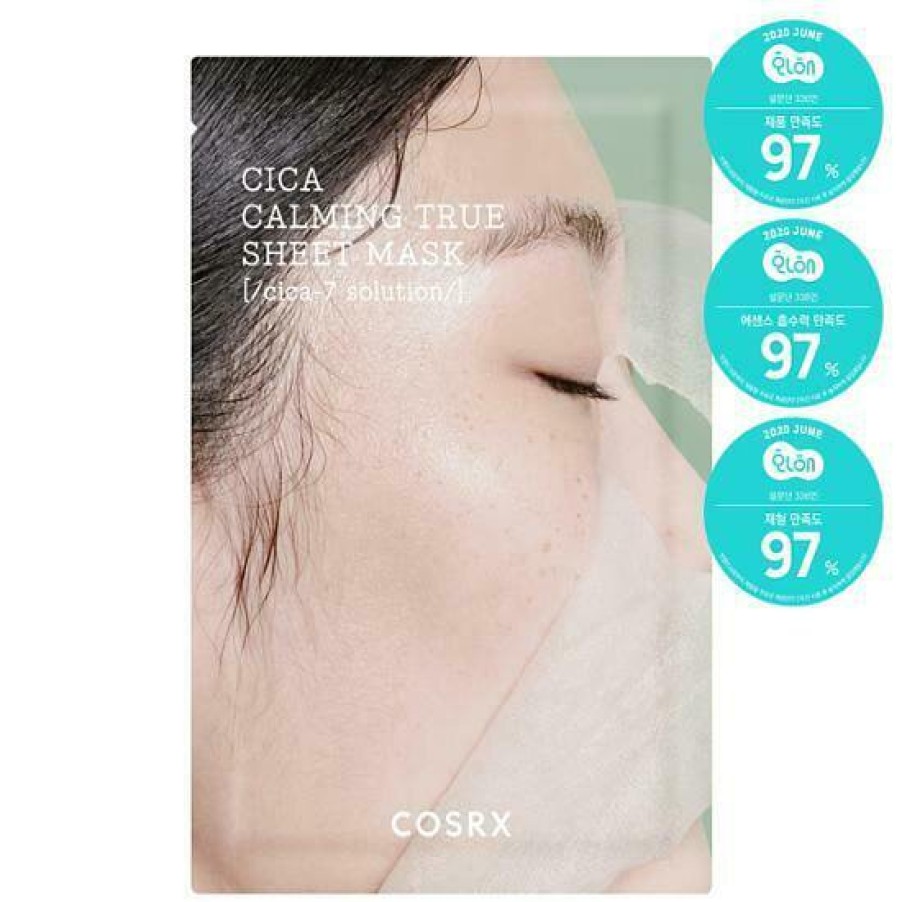 Skin Care COSRX | Cosrx Cica Calming True Sheet Mask [5Pcs]