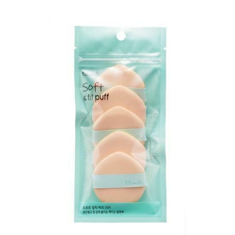 Cosmetics Fillimilli | Fillimilli Soft & Fit Puff (5Pcs)