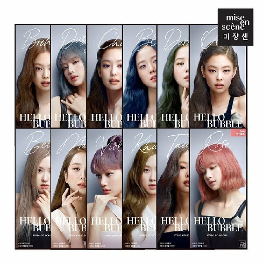 Hair Beauty Mise | Mise En Scene New Hello Bubble Hair Color