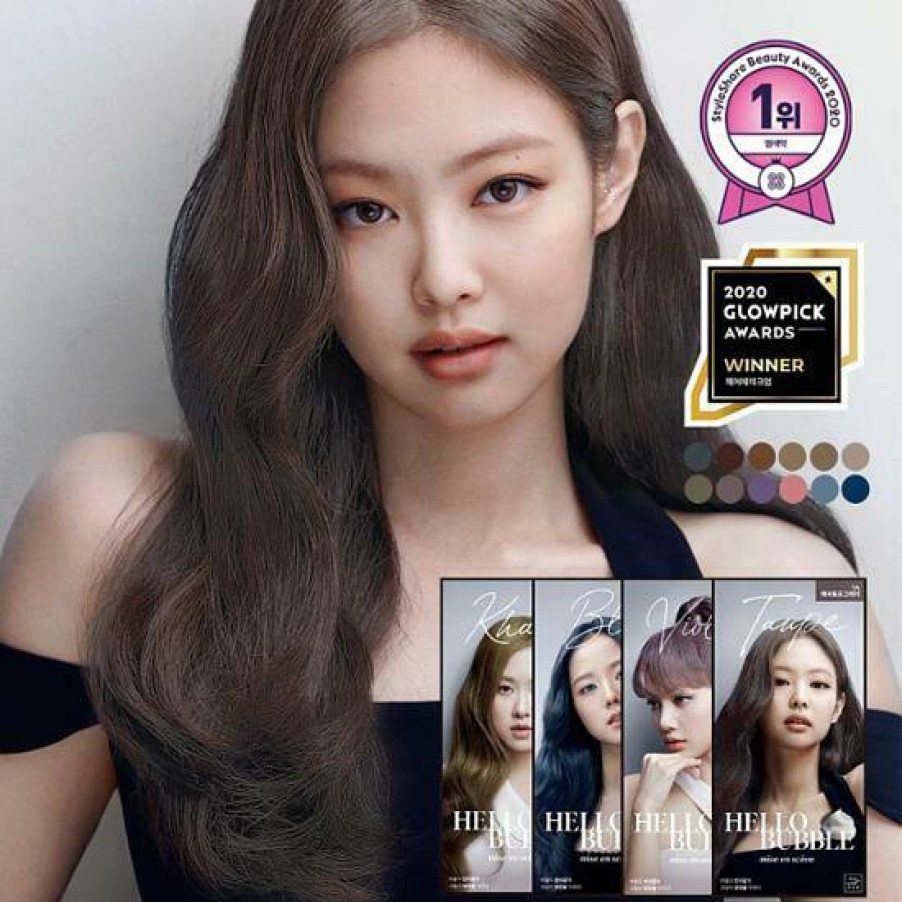 Hair Beauty Mise | Mise En Scene New Hello Bubble Hair Color