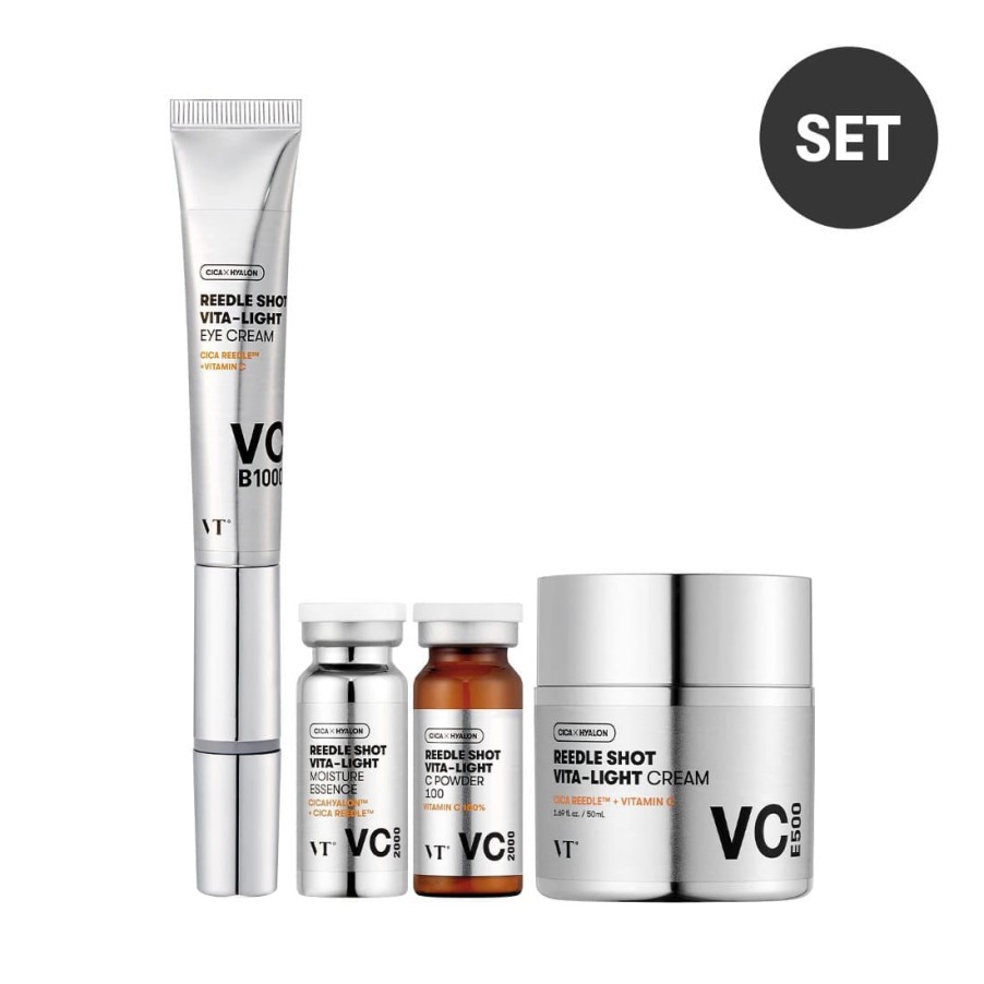 Skin Care VT | Vt Reedle Shot Vita-Light Toning Essence + Eye C