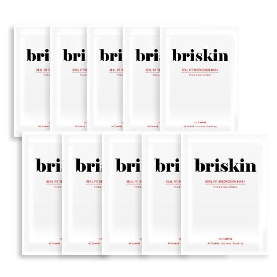 Skin Care Briskin | Briskin Real Fit Secondskin Mask - Ac Control / Soothin