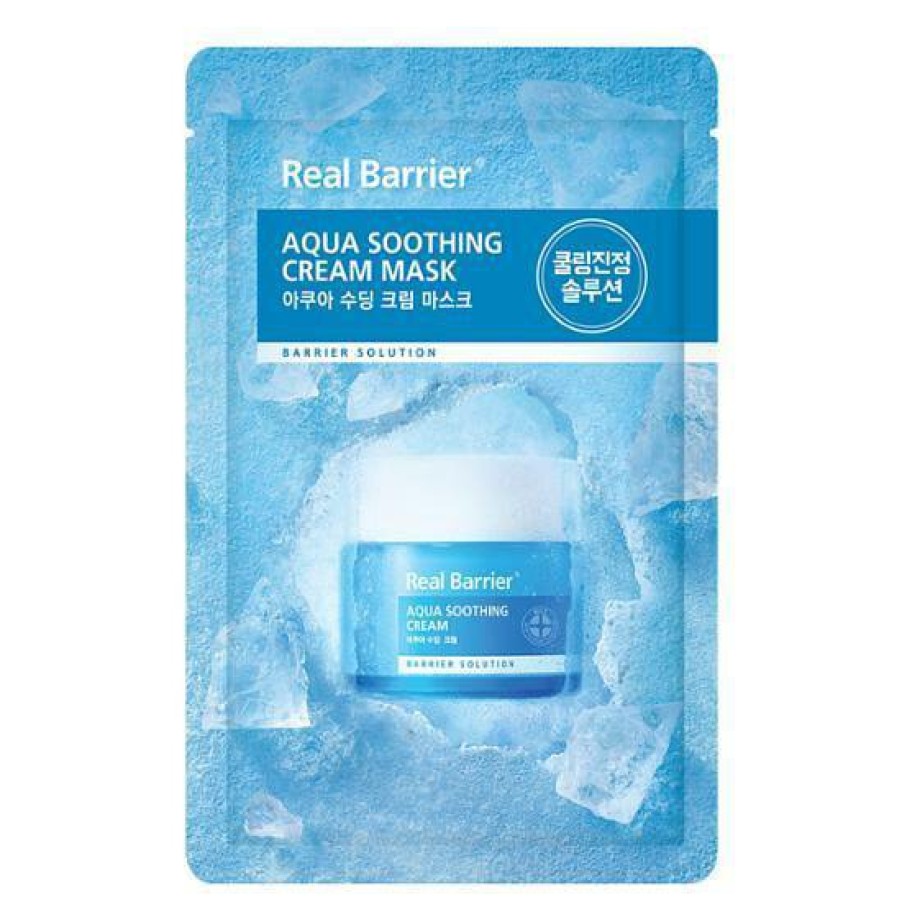 Skin Care Real | Real Barrier Aqua Soothing Cream Mask [10Pcs]