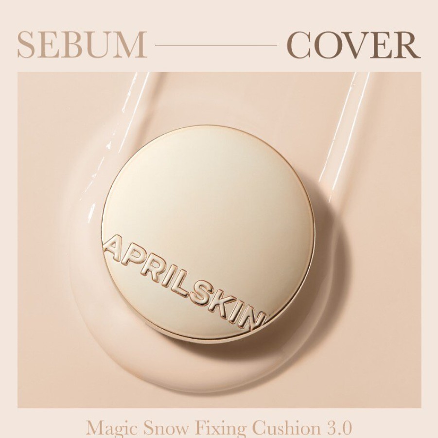 Cosmetics AprilSkin | Aprilskin Fixing Cushion Foundation [With Refill]