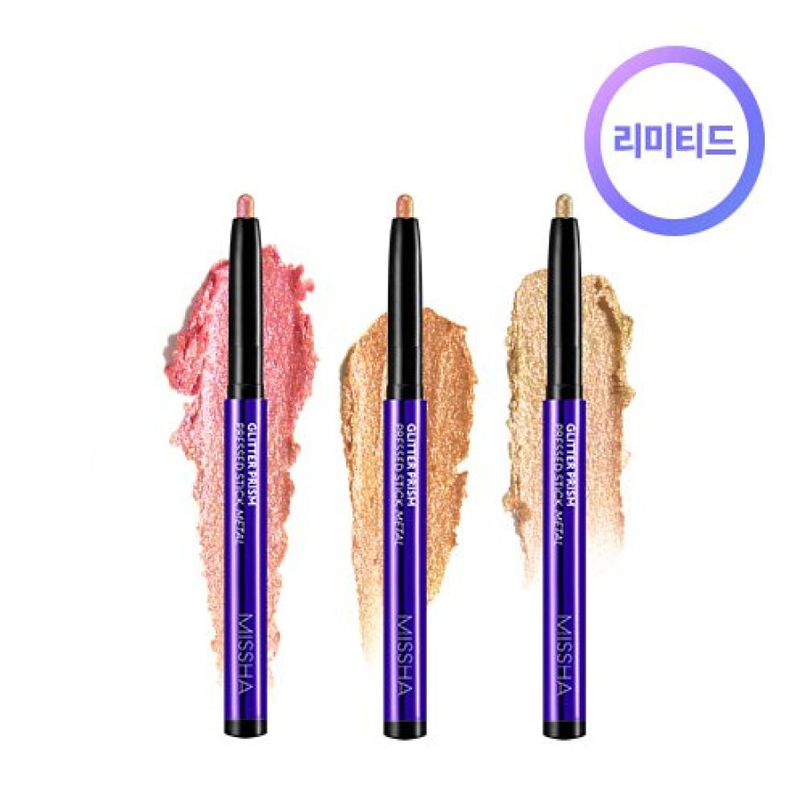 Cosmetics Missha | Missha Glitter Prism Pressed Stick [Metal] 01 Mystic Prism