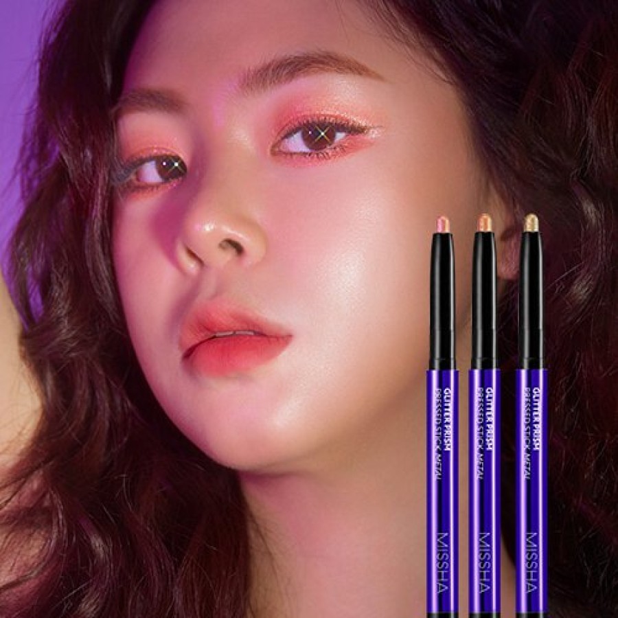 Cosmetics Missha | Missha Glitter Prism Pressed Stick [Metal] 01 Mystic Prism