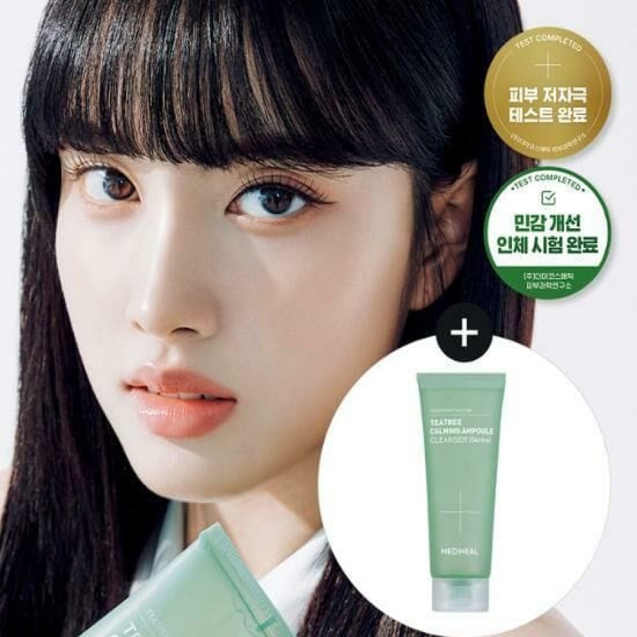 Skin Care Mediheal | Mediheal Teatree Calming Ampoule Cleanser 200Ml [Olive