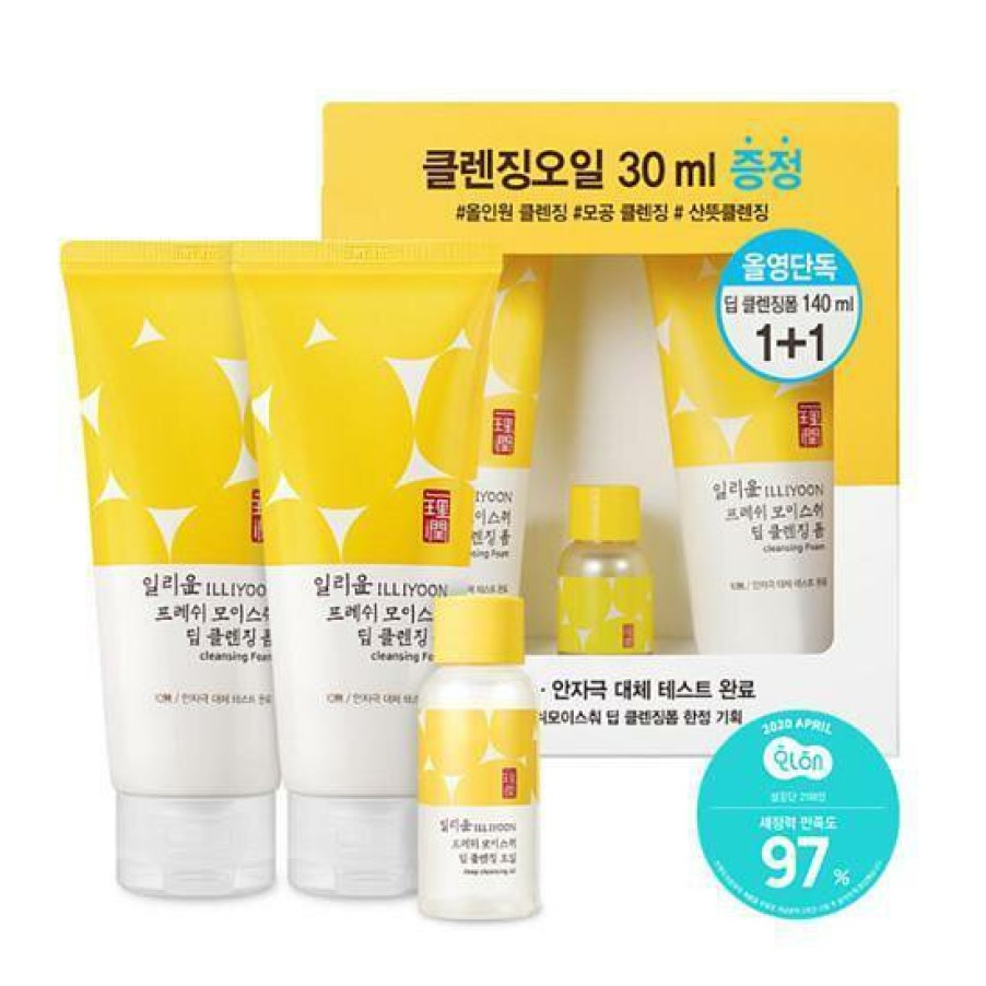 Skin Care ILLIYOON | Illiyoon Fresh Moisture Deep Cleansing Foam 140Ml [Oliv