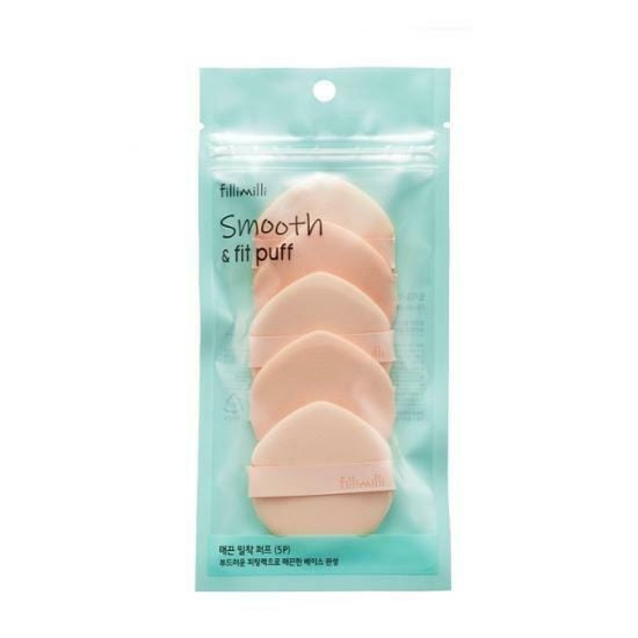 Cosmetics Fillimilli | Fillimilli Smooth & Fit Puff (5Pcs)