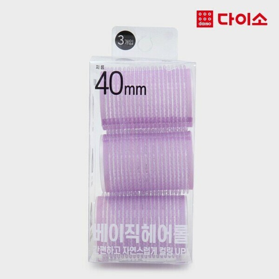 Hair Beauty DAISO | Daiso Hair Roll 40Mm [3Pcs] 89294