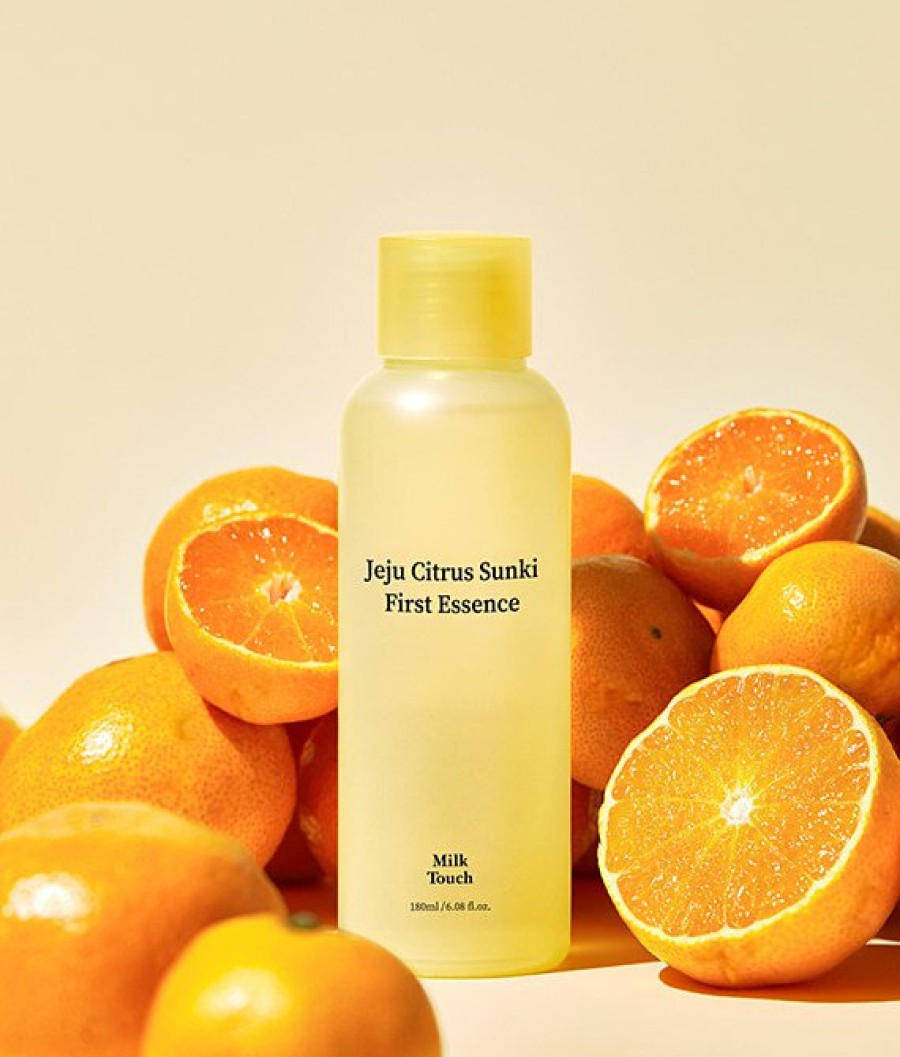 Skin Care Milk | Milk Touch Jeju Citrus Sunki First Essence 180Ml