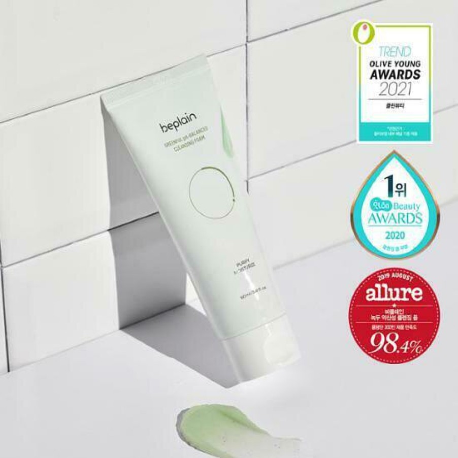 Skin Care BE | Be Plain Greenful Ph-Balanced Cleansing Foam 160Ml