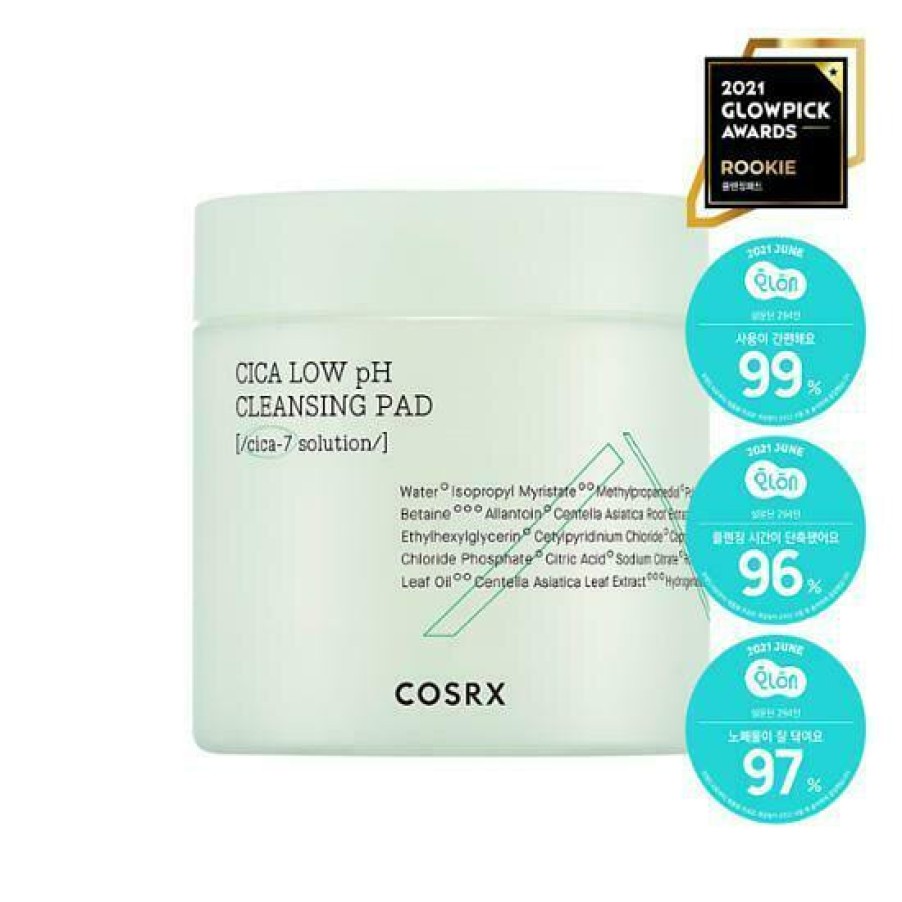 Skin Care COSRX | Cosrx Pure Fit Cica Low Ph Cleansing Pad [100Pcs]