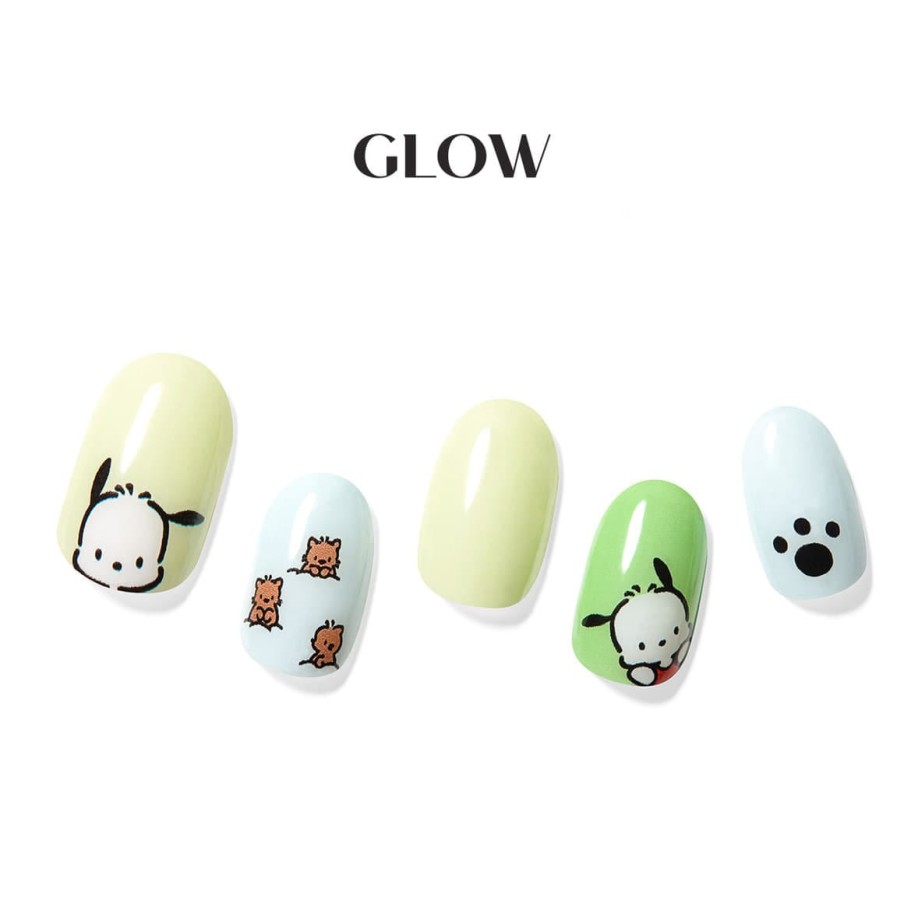 Nail Beauty Dashing | Dashing Diva X Sanrio Glow Nail Sticker - Catch Me (Poc