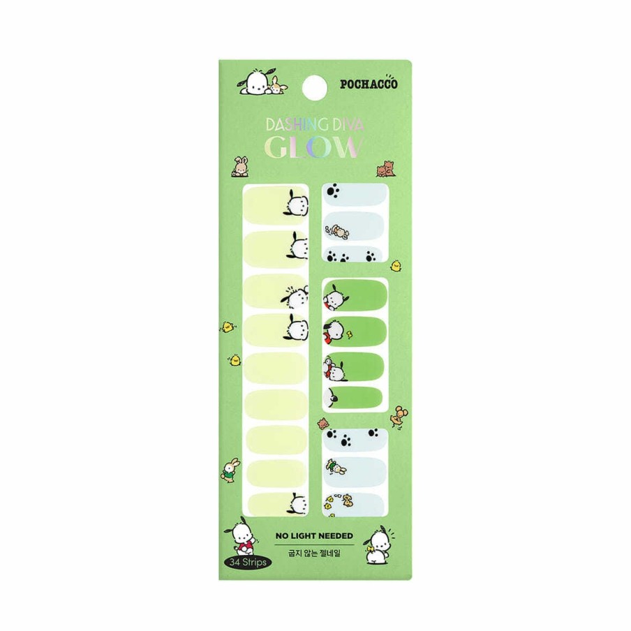 Nail Beauty Dashing | Dashing Diva X Sanrio Glow Nail Sticker - Catch Me (Poc