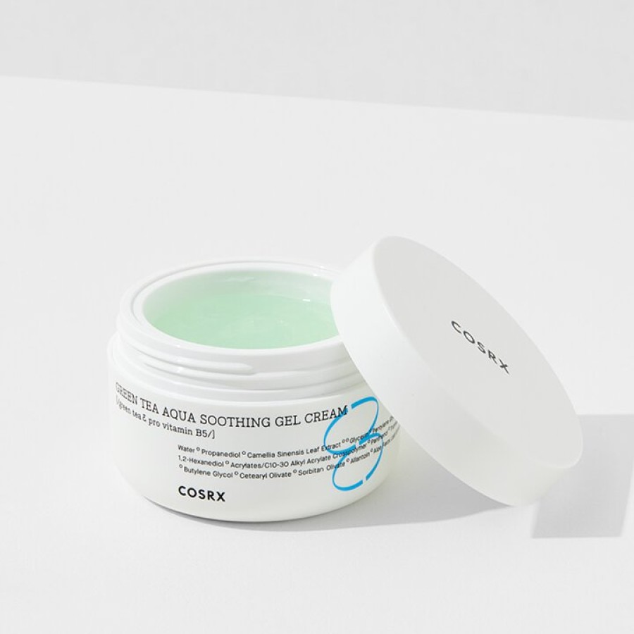 Skin Care COSRX | Cosrx Hydrium Green Tea Aqua Soothing Gel Cream 50Ml