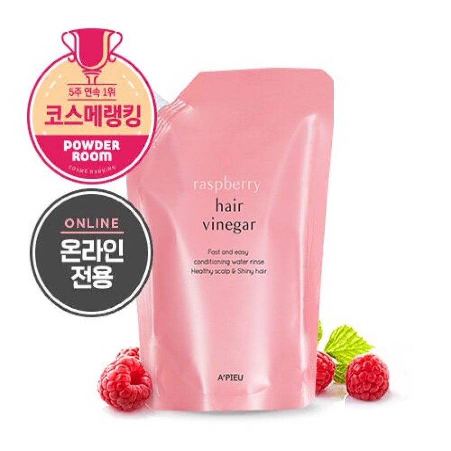 Hair Beauty A'PIEU | A'Pieu Raspberry Hair Vinegar 400Ml [Refill]