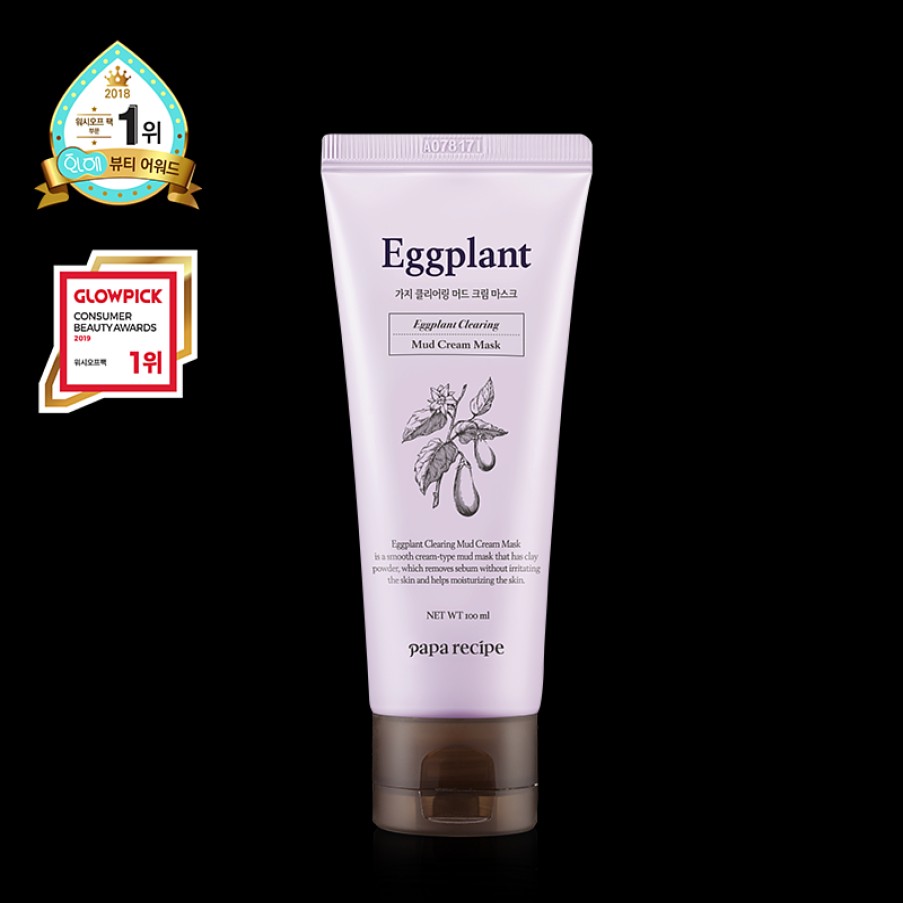 Skin Care Papa | Papa Recipe Eggplant Clearing Mud Cream Mask 100Ml