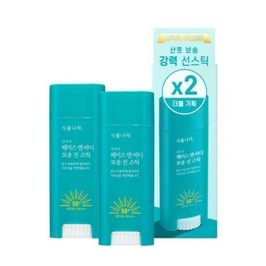 Skin Care SHINGMULNARA | Shingmulnara Oxygen Water Face & Body Soft Sun Stick Sp