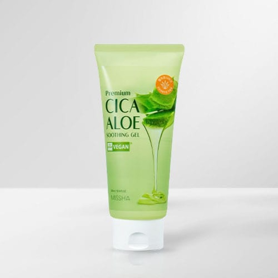 Skin Care Missha | Missha Premium Cica Aloe Soothing Gel 300Ml