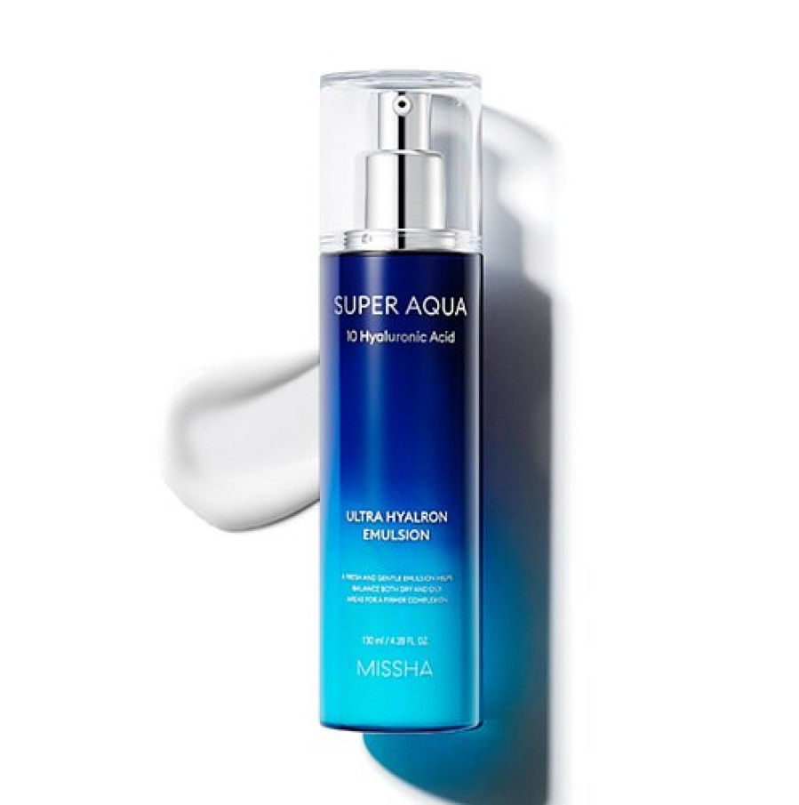 Skin Care Missha | Missha Super Aqua 10 Hyaluronic Acid Ultra Hyalron Emul