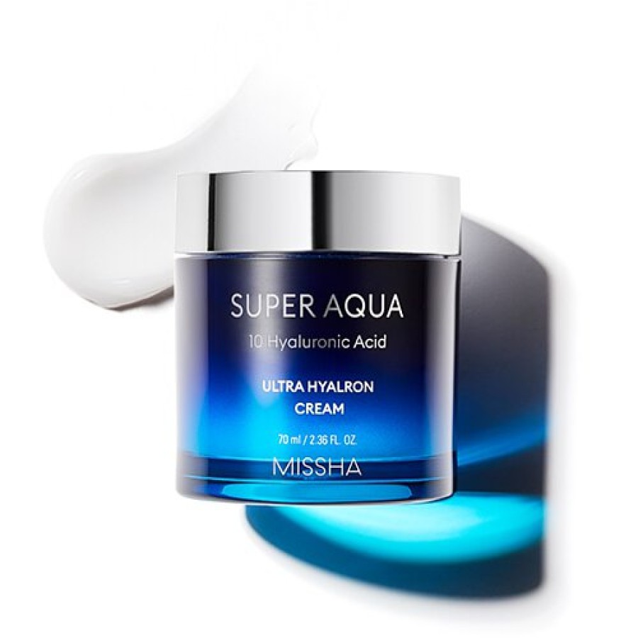 Skin Care Missha | Missha Super Aqua 10 Hyaluronic Acid Ultra Hyalron Crea