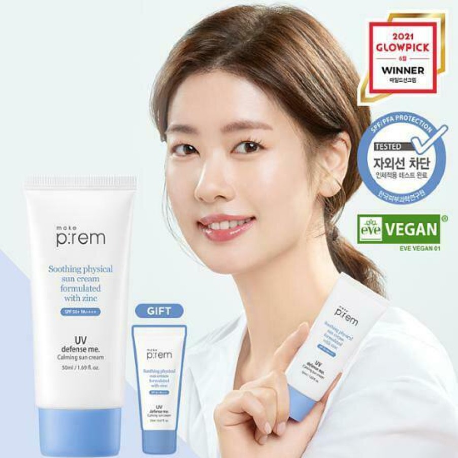 Skin Care Make | Make P:Rem Uv Defense Me. Calming Sun Cream Spf50+ Pa++