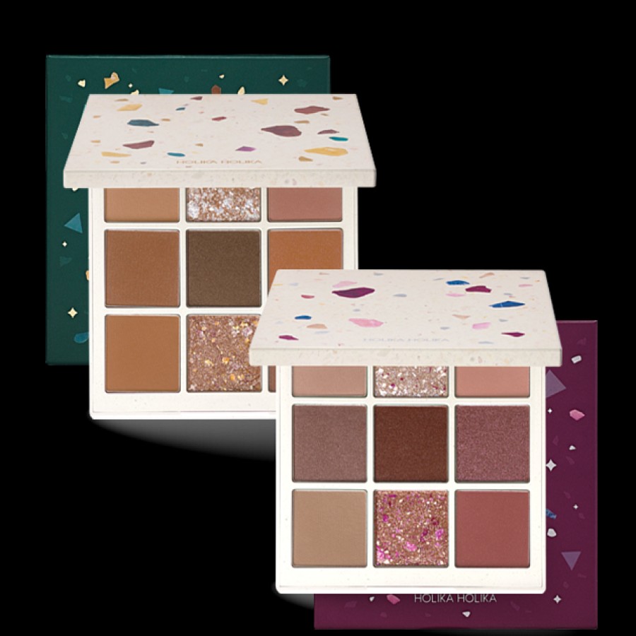 Cosmetics Holika | Holika Holika 2019 Holiday Terrazzo Shadow Palette