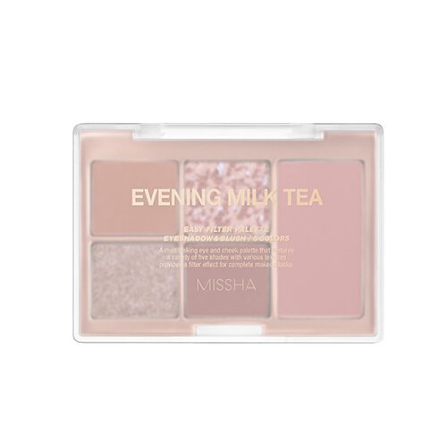 Cosmetics Missha | Missha Easy Filter Shadow Palette - 05 Evening Milk Tea