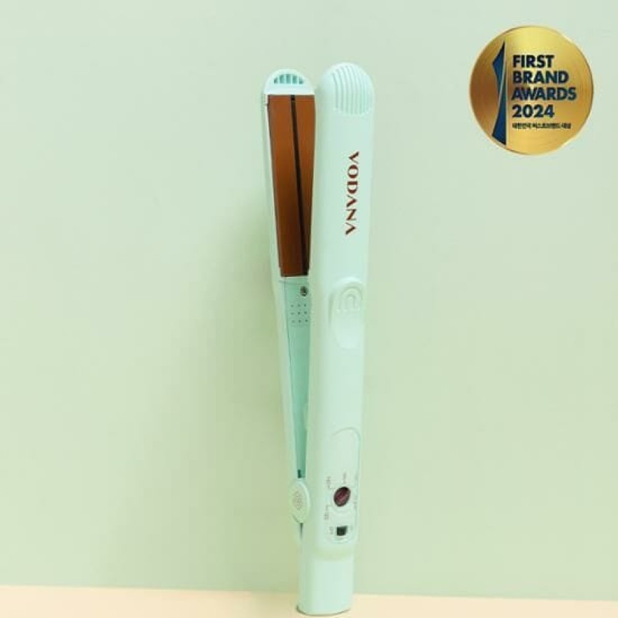 Hair Beauty VODANA | Vodana Soft Bar Flat Iron - Mint Choco