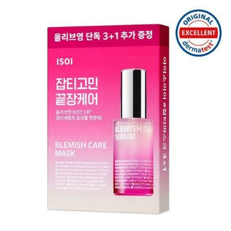 Skin Care isoi | Isoi Blemish Care Mask [3+1Pcs] [Olive Young Planning S