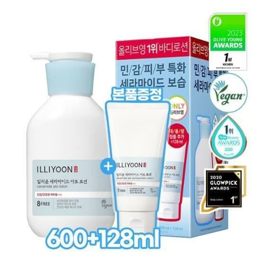 Skin Care ILLIYOON | Illiyoon Ceramide Ato Lotion 600Ml+128Ml [Olive Young P