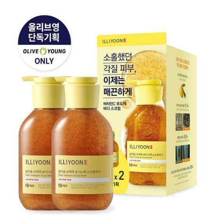 Skin Care ILLIYOON | Illiyoon Fresh Moisture Scrub Wash 400Ml [Olive Young D