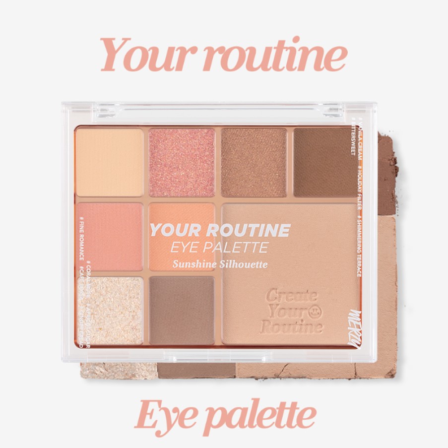 Cosmetics MERZY | Merzy Your Routine Eye Palette