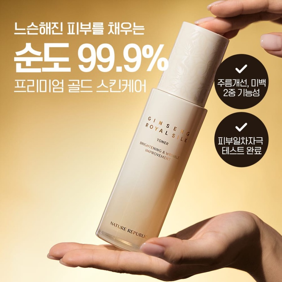 Skin Care Nature | Nature Republic Ginseng Royal Silk Toner 130Ml