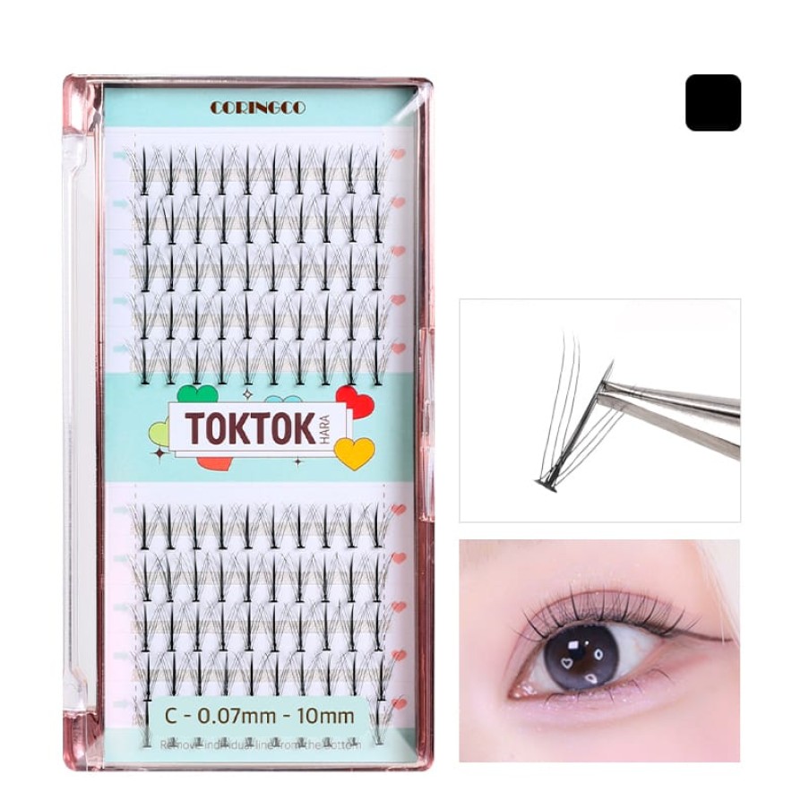 Cosmetics CORINGCO | Coringco Toktokhara Filter W Eyelashes (100Pcs)