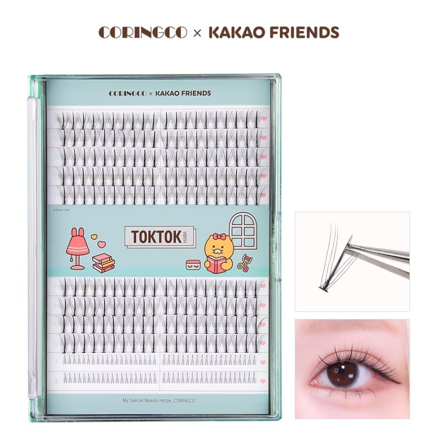 Cosmetics CORINGCO | Coringco X Kakao Friends Toktokhara W Eyelashes Book 2